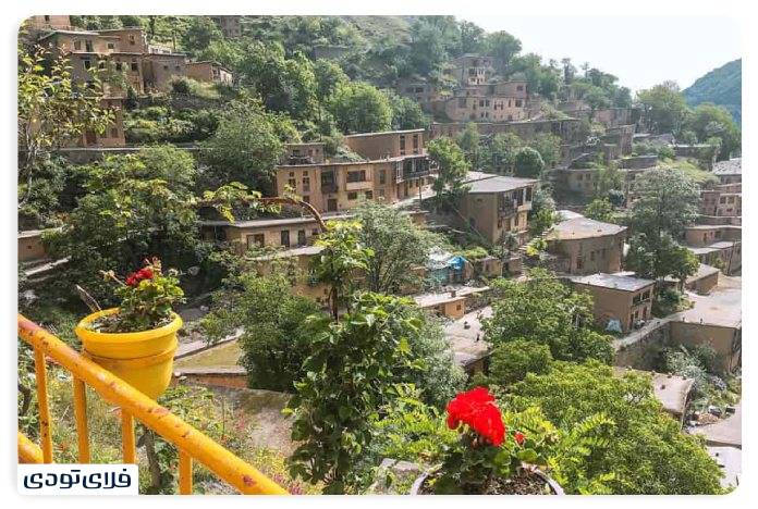 Acquaiance with the architecture of houses on a trip to Masuleh