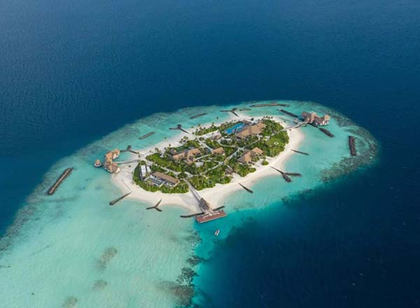 Maldives island