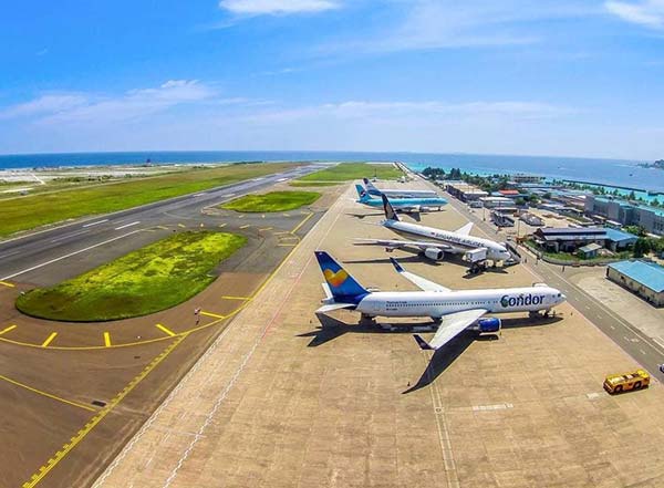 Where is the Maldives airport?
