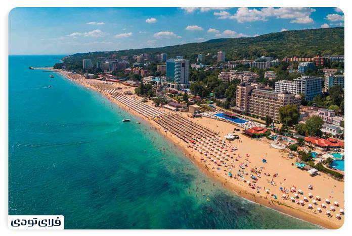 Varna Golden Sands coastline