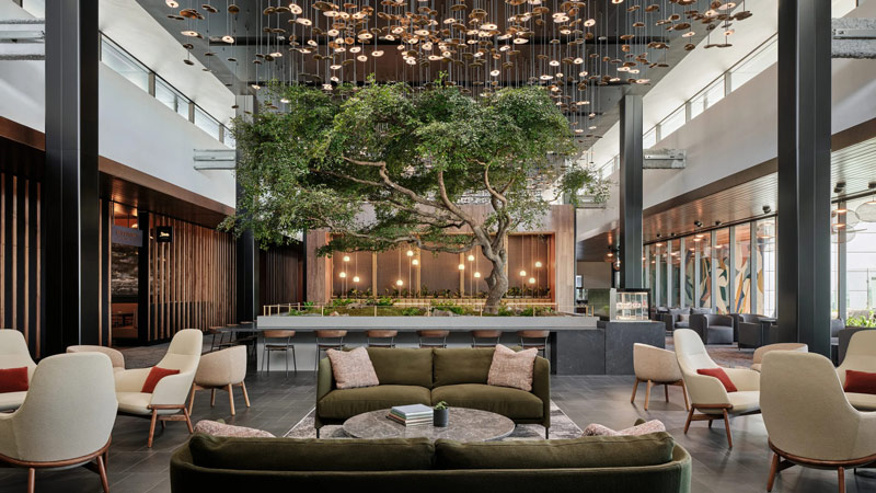 American Express Ceurion Lounge Furniture at Atlaa Airport; Photo Source: Conde Nast Traveler, Photographer: Unknown