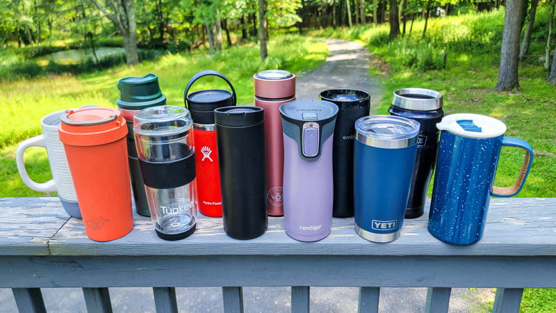 Travel flasks in differe colors, photo source: Tomsguide, photographer: unknown