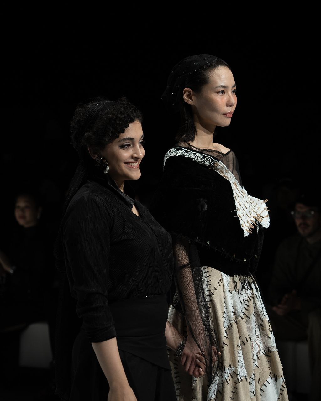 Fashion show experience and collection performance on stage