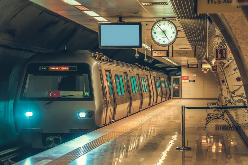 Istanbul metro stations, photo source: isttelkom website, photographer: unknown