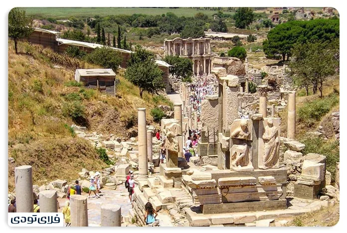 The ancie city of Ephesus, Türkiye