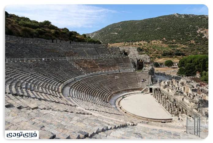 The great amphitheater of Ephesus