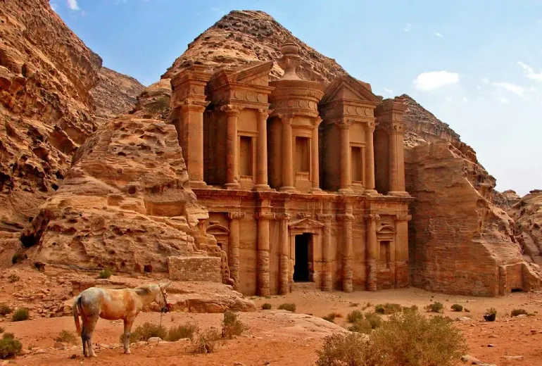Where is the city of Petra?