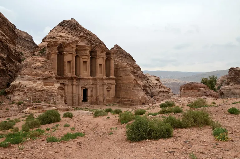 Where is the city of Petra?