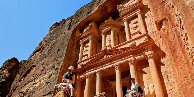 Architecture of the city of Petra