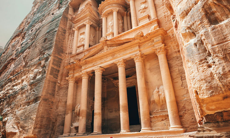 Architectural wonders of Petra