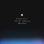 Gemini Live feature