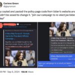 The American Press: Harris copied his policy from Biden's website
