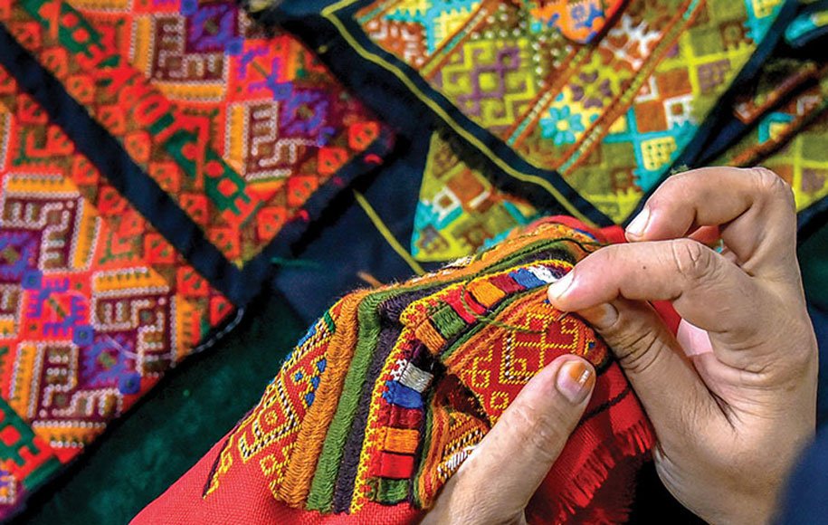 needlework | One of the most beautiful handicrafts and souvenirs of Karaj 