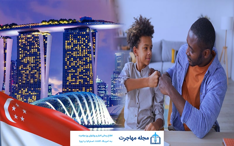 An image of the residency and citizenship certificate in Singapore