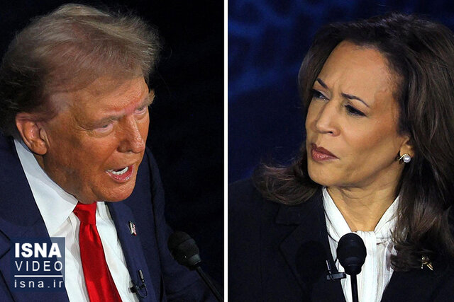 Video/ Trump's finger of accusation towards Harris