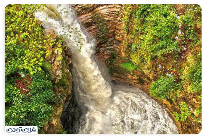 Where is Visadar waterfall?