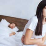 What is the cause of lower abdominal pain after sex and intercourse?