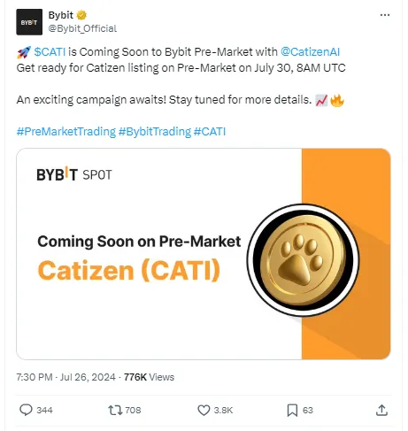 The news of Katizen being listed in the market before the launch of Buy Bit exchange
