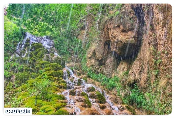 Bisheh Garme or Garme waterfall