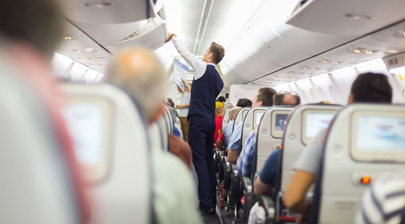 Step-by-step report of boarding the plane for foreign flights