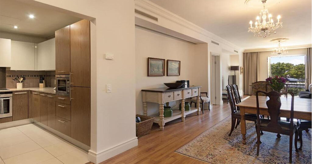 A picture of the ierior of Cape Royal Hotel suite 