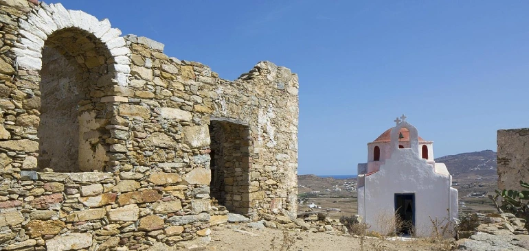 Greek island of Mykonos; Stay in the storm of magic and dreams 30 Paleo Castro Monastery