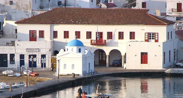 Greek island of Mykonos; Stay in the storm of magic and dreams 34 Mykonos Town Hall