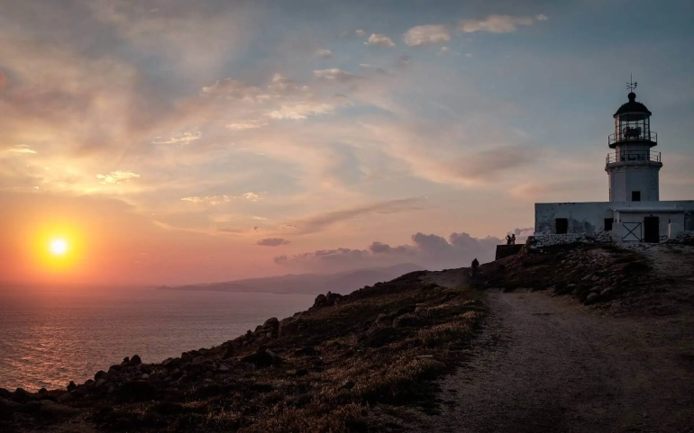 Greek island of Mykonos; Stay in the storm of magic and dreams 36 Armenistis Lighthouse