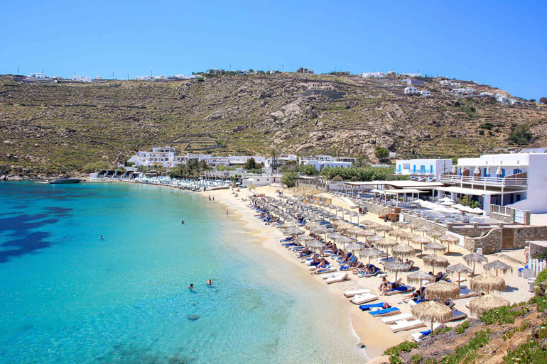 Greek island of Mykonos; Stay in the storm of magic and dreams 43 Pesaro Beach