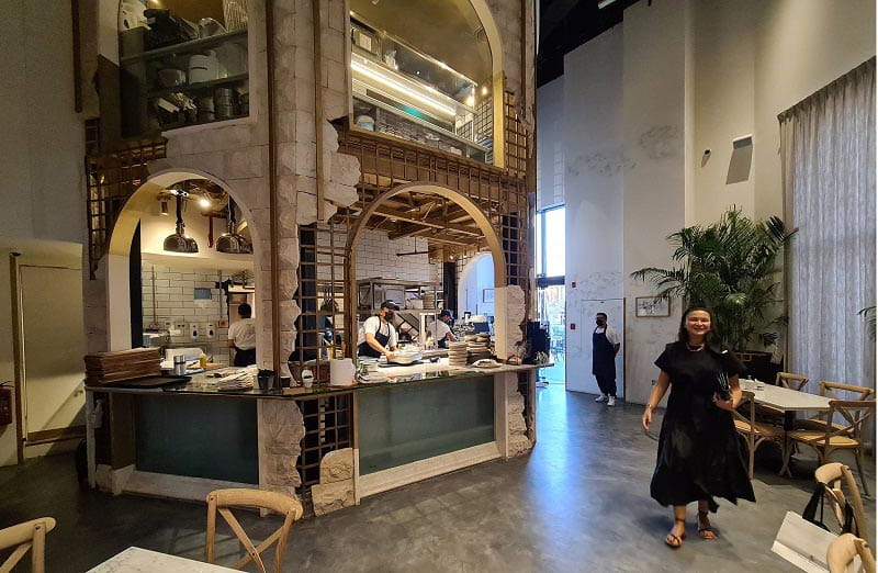 The ierior of Orfali Brothers Restaura in Dubai, photo source: Taste & Flavors website, photographer: unknown