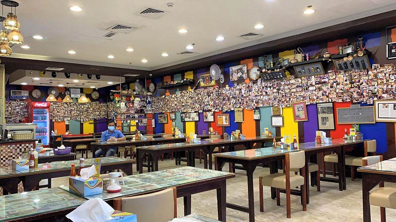 The ierior of Ostad Kabab Khas restaura in Dubai, photo source: The National website, photographer: unknown