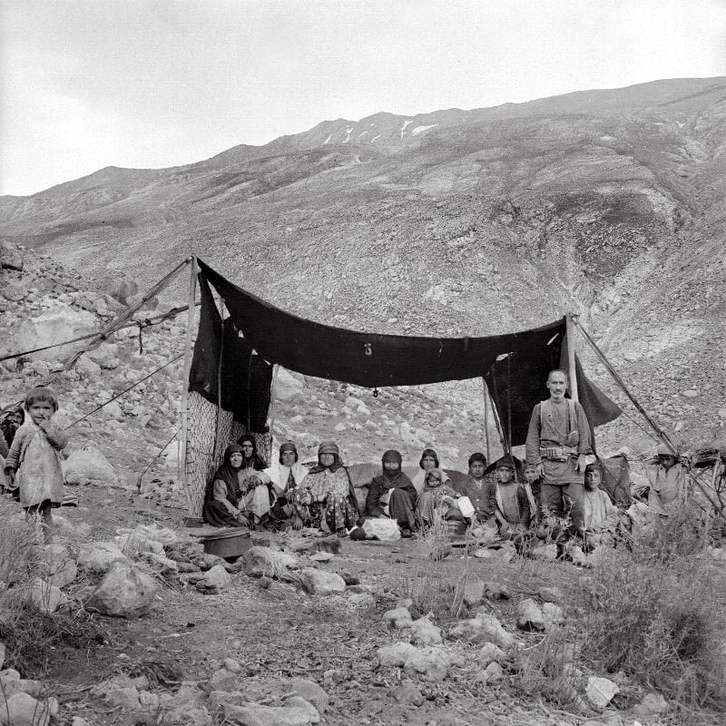 Nomadic shade te in ancie Iran