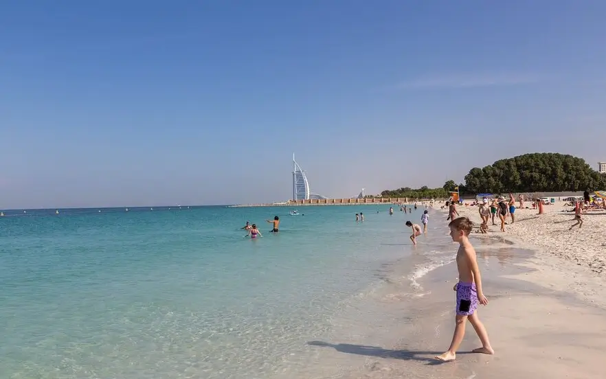 Al Sufouh Beach, Dubai and everything you need to know about it! 8 Swimming with children in the Persian Gulf