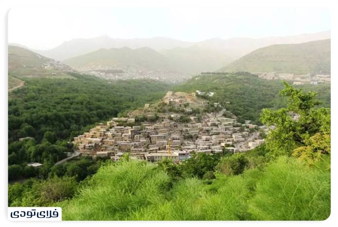 Monastery village in Paveh