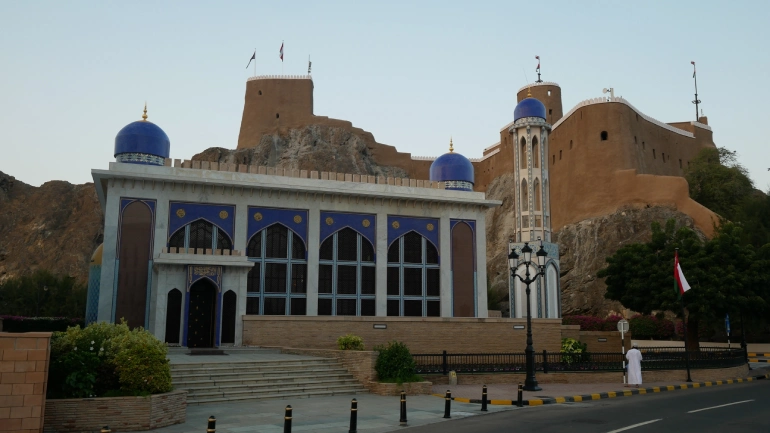 Must-see places in Muscat; Desert emerald paradise 44 Al Khor Mosque