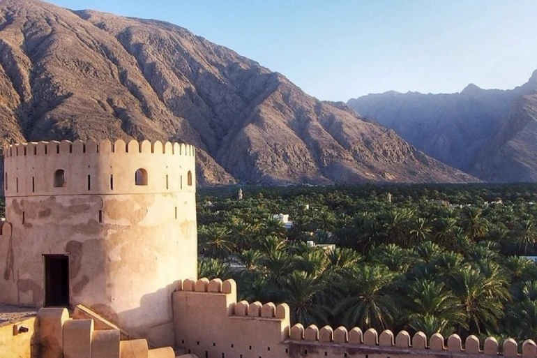 Must-see places in Muscat; Desert emerald paradise 50 Palm Fort