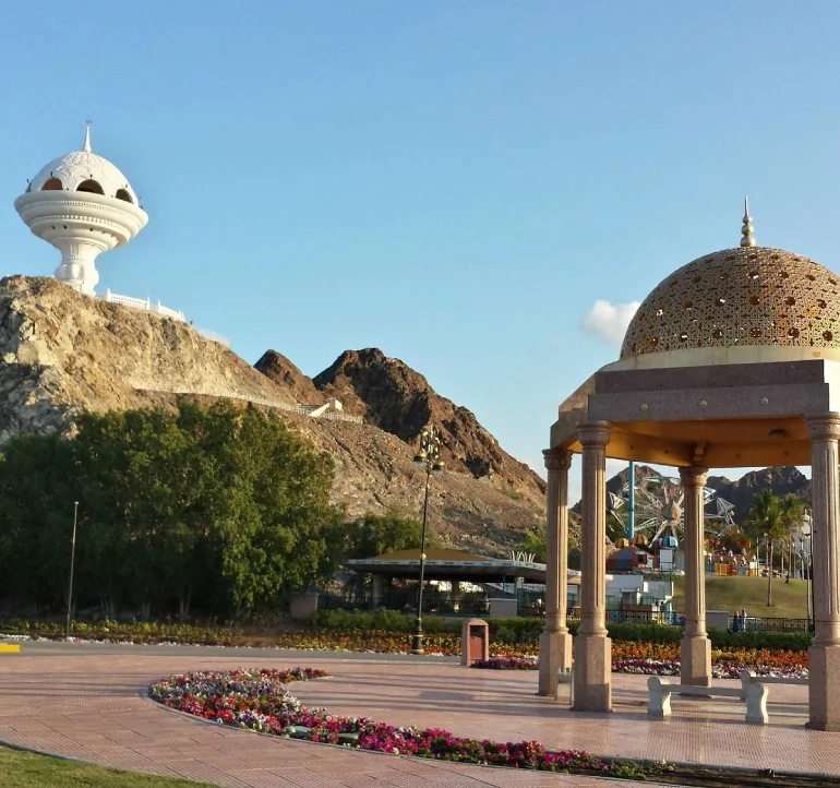Must-see places in Muscat; Paradise Emerald Desert 52 Raised Cornish