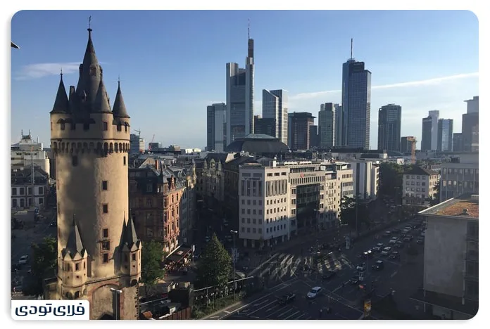 Aschenheimer Tower in Frankfurt