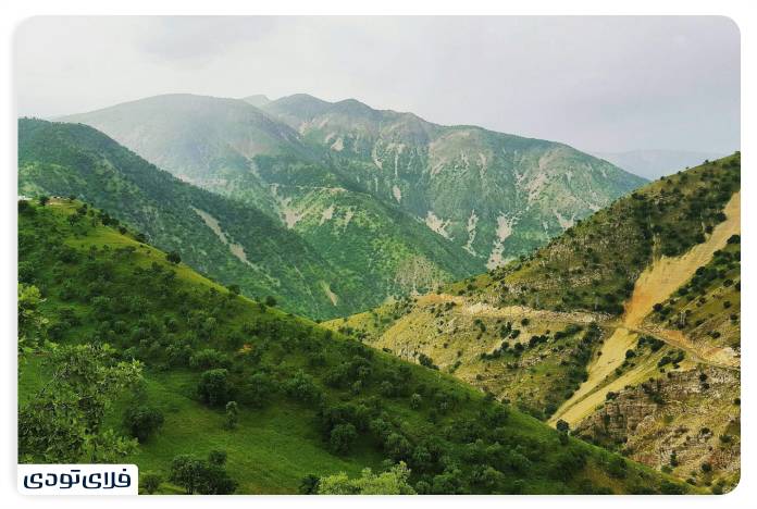Sefidberg village is one of the famous places in Javanroud