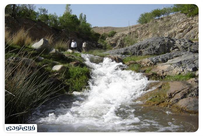 Leila Javanrud River or Muddy Water River