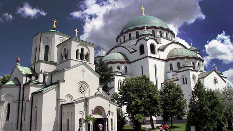 Sai Savana Church is one of the most beautiful sights in Serbia