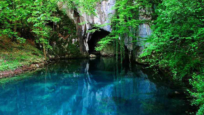 Krupaja Spring is one of the most beautiful sights in Serbia