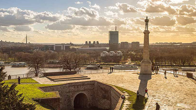 Kalemegdan Castle is one of the must-see places in Serbia