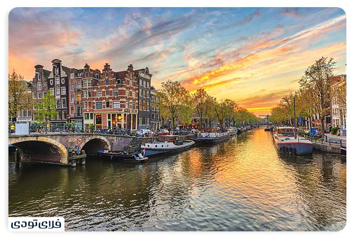 Amsterdam in the Netherlands