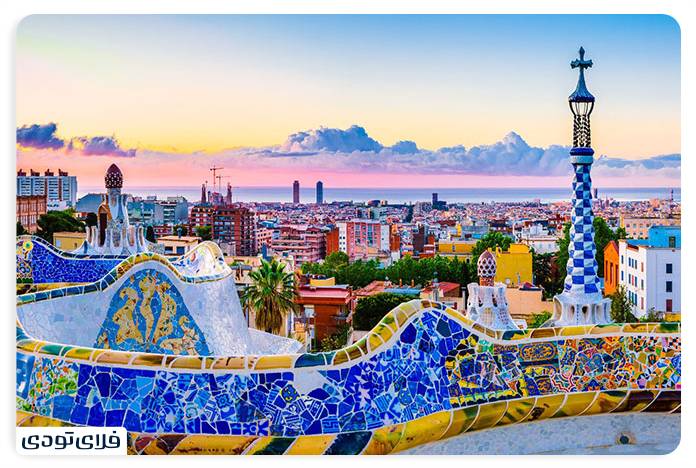 Barcelona in Spain