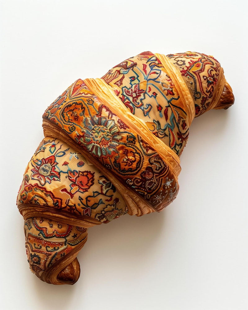 Croissas decorated with Iranian motifs