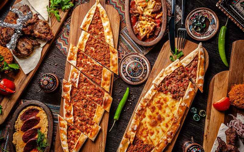 A table of Turkish food, photo source: sultanahmet.ca, photographer: unknown