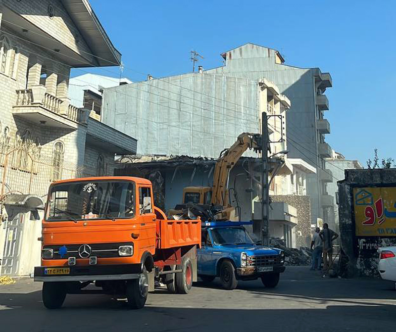 Demolition of Atyabi's house