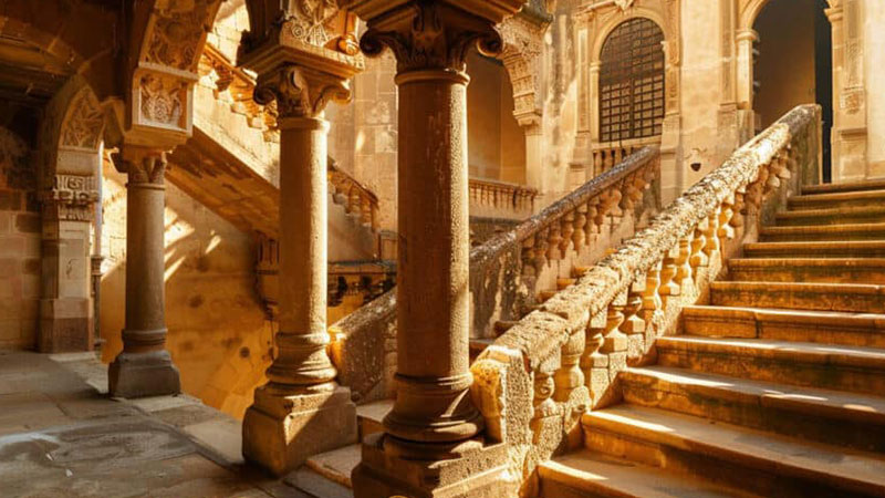 A general look at the style and architectural works of Spain