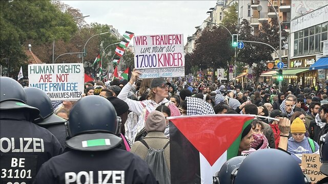 Germany and Israel; 2 Genocide in Gaza on a coin